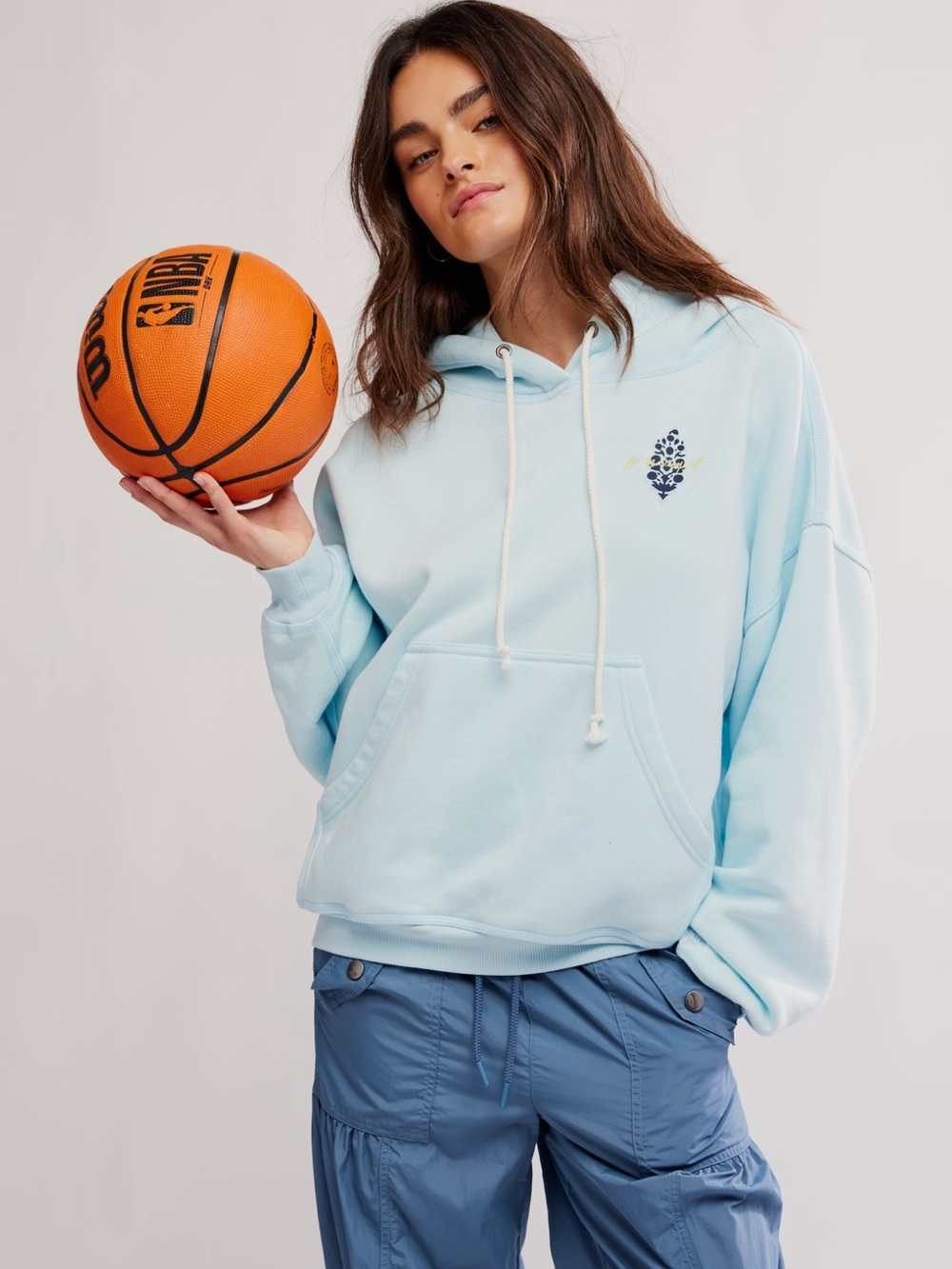 NWOT Free people Movement Final Call Logo Hoodie